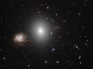 <span class="mw-page-title-main">NGC 4860</span> Elliptical galaxy in the constellation Coma Berenices