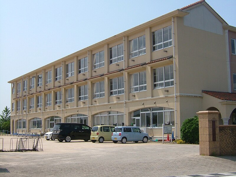 File:Kotoura town Akasaki elementary school.JPG