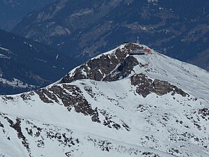 The Stubnerkogel from the Kreuzkogel