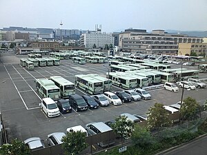京都市営バス九条車庫