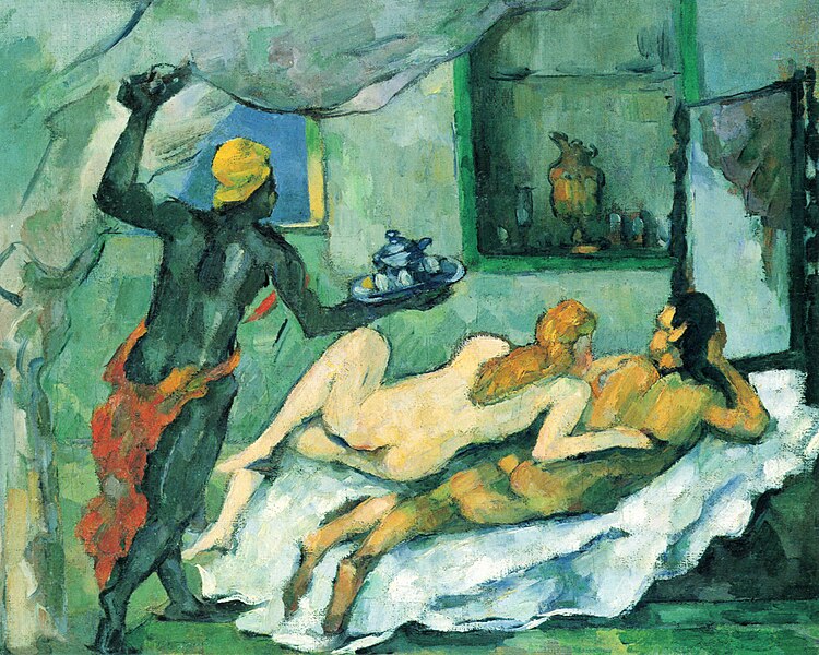 File:L'Après-midi à Naples avec une servante noire, par Paul Cézanne.jpg