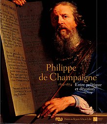 Le catalogue de l'exposition Philippe de Champaigne qui a eu lieu au Palais des beaux-arts de Lille du 27 avril au 15 août 2007.