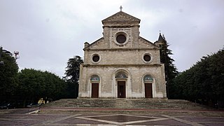 Avezzano Cathedral church building in Avezzano, Italy