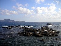 Levanzo seen from Favignana