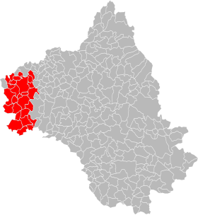 Localisation de Ouest Aveyron Communauté