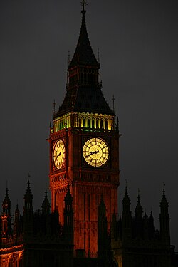 Big Ben bei Nacht