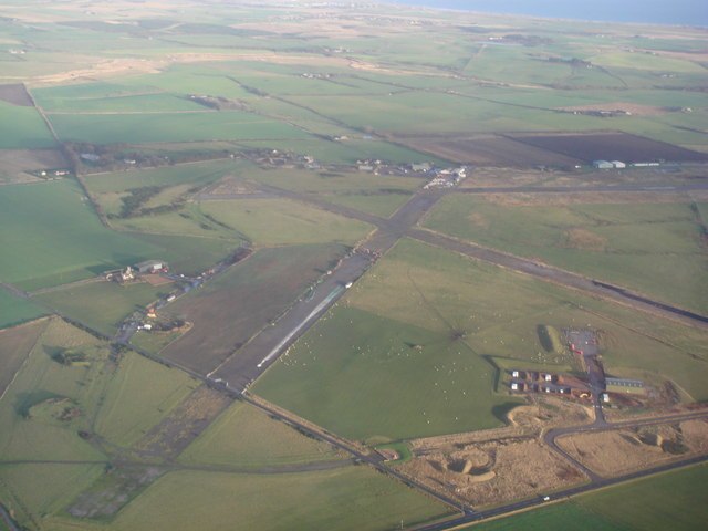 The airfield in 2006, looking north