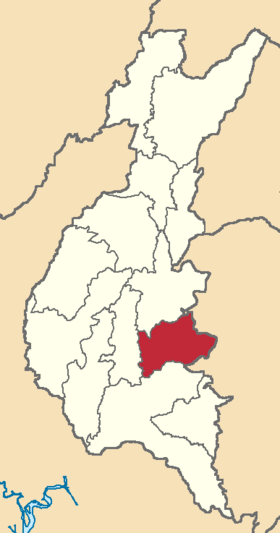 Placering af Canton of Urdaneta