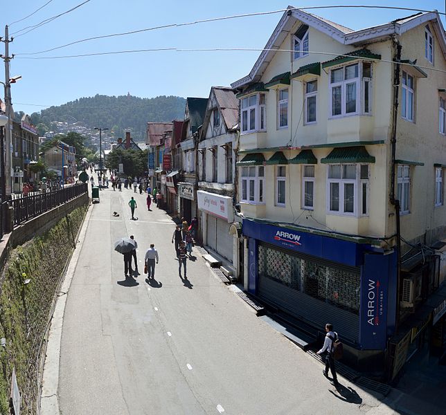 File:Mall Road - Scandal Point - Shimla 2014-05-08 1459-1460.JPG