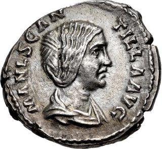 Manlia Scantilla wife of Roman Emperor Didius Julianus