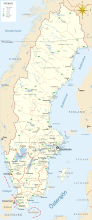 Schweden - Übersichtskarte