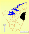 Localización da parroquia de Couzadoiro