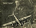 L'usine Focke-Wulf bombardée par l'aviation américaine durant la Deuxième Guerre Mondiale.