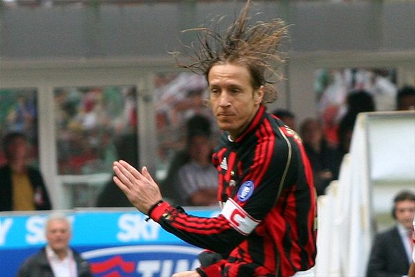 Ambrosini with Milan in May 2007