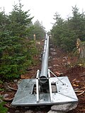 Tower mast on Redington summit