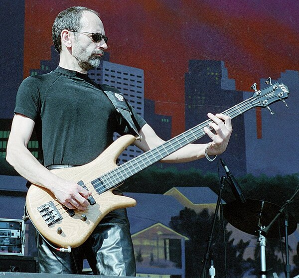 Schacher performing in 2002