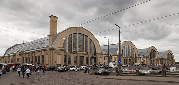 Central Market hall, Riga, Latvia