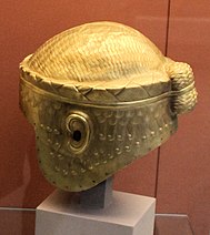 Back view of the Meskalamdug Helmet. Meskalamdug helmet back view.jpg