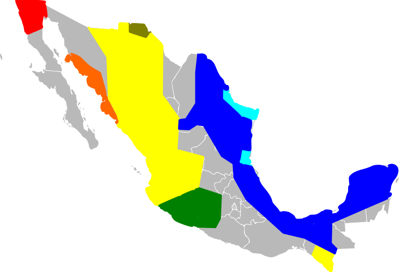 File:Mexico cartel map May 2010.svg