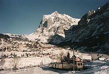 Grindelwald ed il Wetterhorn.