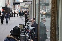 Michael Emerson filming Person of Interest in New York Michael Emerson filming Person of Interest in NYC.jpg