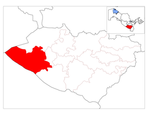 موقعیت ناحیهٔ مریشکار در نقشه