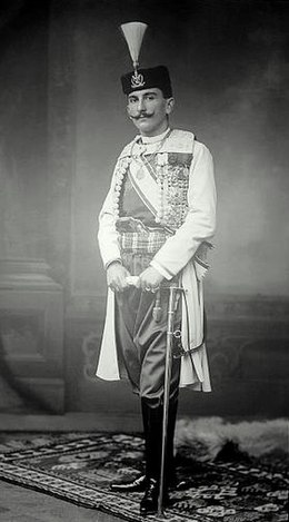 Mirko Dmitrij Petrović-Njegoš, principe černohorský.  Langhans Vystava Praha.JPG