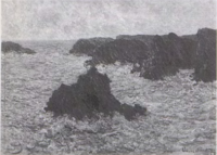 The Rocks at Belle-Ile Monet - Wildenstein 1996, 1111.png