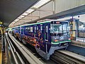 Monorail train at Fotuguan Station 20190219.jpg