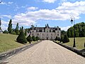 L'entrée du château de Montchaude