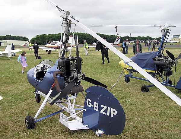 Montgomerie Merlin single-seat autogyro