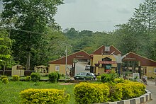 Moshood Abiola Polytechnic entrance gate, Abeokuta, Ogun state