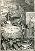 Frontispiece of Rundell's cookbook