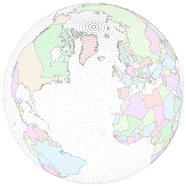 NCEP T62 Gaussian grid points NCEP T62 gaussian grid.png