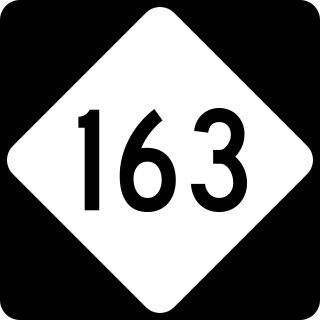 <span class="mw-page-title-main">North Carolina Highway 163</span> State highway in Ashe County, North Carolina, US