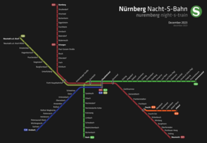 Nightliner Nürnberg: Konzept, Streckennetz, Geschichte