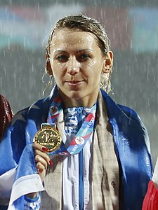 Nadiya Dusanova - Câștigătoarele medalii pentru sărituri în înălțime pentru femei (decupate) .jpg
