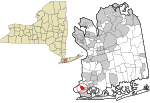 Nassau County New York incorporated and unincorporated areas Cedarhurst highlighted.svg