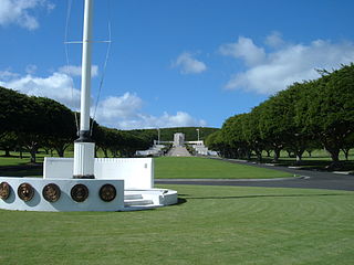 <span class="mw-page-title-main">National Memorial Cemetery of the Pacific</span> Veterans cemetery in Honolulu, Hawaii, United States