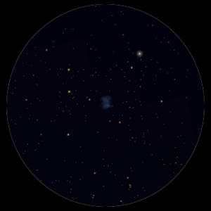 La Nebulosa Manubrio al telescopio 114mm