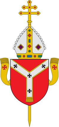 New Coat of arms of the Archdiocese of Westminster.svg