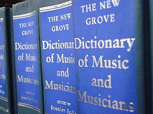 The Grove Dictionary of Music and Musicians