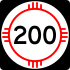 Značka State Road 200