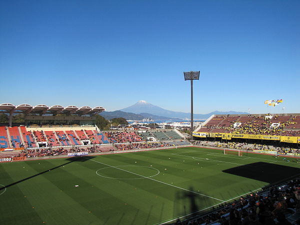 Mount Fuji as seen from Nihondaira Stadium