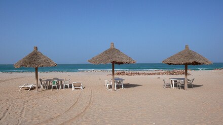 The beach in Nouakchott