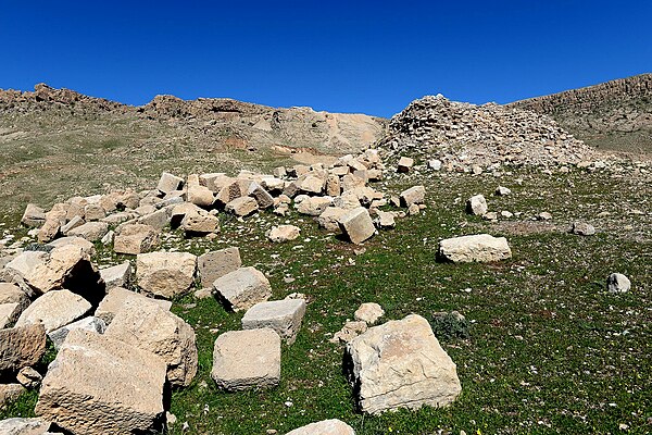 Ruins of the Paikuli tower in present-day Iraqi Kurdistan.