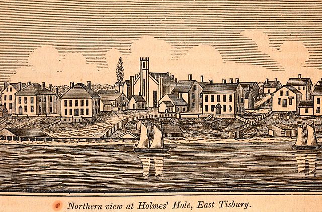 Northern view of Holmes Hole, East Tisbury, 1841