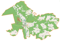 Mapa lokalizacyjna gminy Nowogród Bobrzański