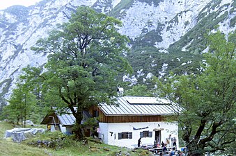 Hütte von Südwesten