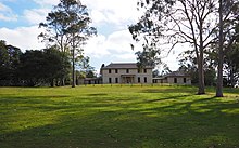 The residence as viewed from Parramatta Park Old Government House, Parramatta July 2018.jpg